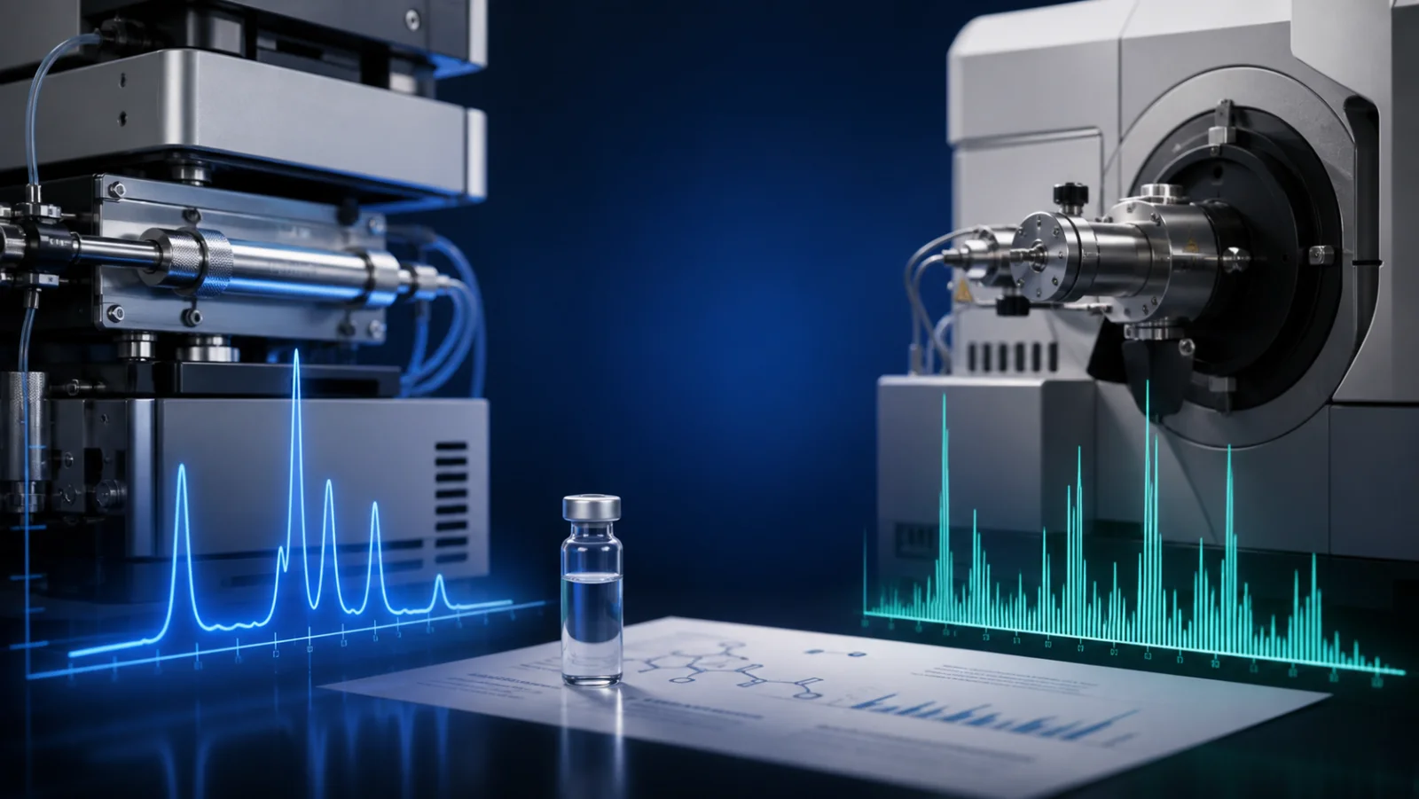 Chromatography and mass spectrometry instruments compared